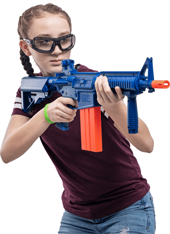 REKT Eye Pro Safety Goggles for Nerf Games and Airsoft Shooting Sports :  Umarex USA